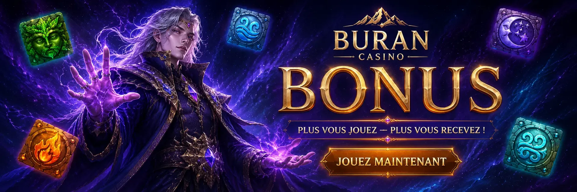 Bonus quotidien au casino Buran